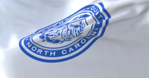 Mecklenburg County Flag, United States alt