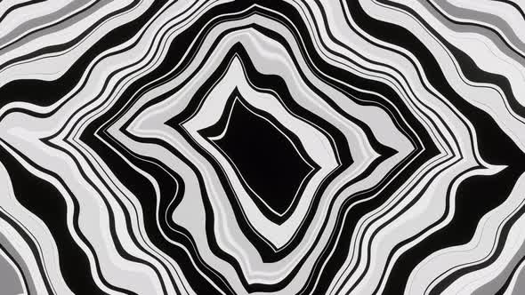 Black and White Abstract Background of Abstract Flowing Squares alt