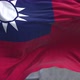 Taiwan Waving Flag Background Looping - VideoHive Item for Sale