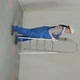 Repairwoman with Ladder Inspects Room - VideoHive Item for Sale