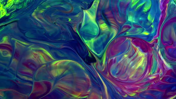 Abstract Colorful Sacral Liquid Waves Texture 209 alt