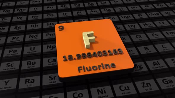 Fluorine Periodic Table 