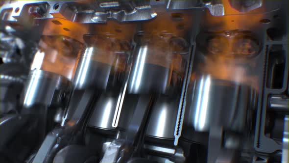 Car Engine inside alt