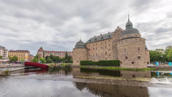 Orebro Castle in Sweden