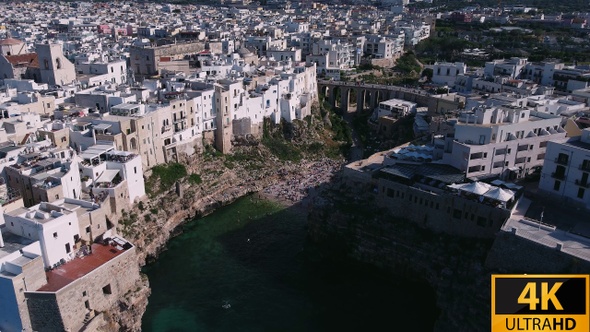 Flying Away From Polignano A Mare