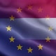 EU Austria Flag Loop Background 4K
