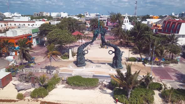 4k 24fps Siren Of Playa Del Carmen In The Beach Of Mexico alt