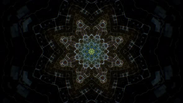 Dark Kaleidoscope Loop 4K alt