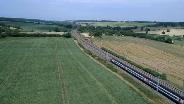 Fast Train in the Country alt