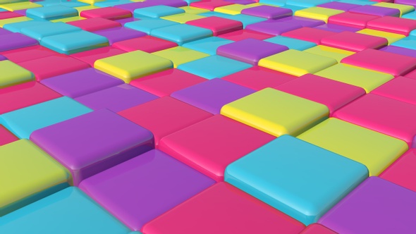 Colorful Blocks Background Version 4