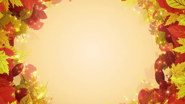 Autumn Frame Background