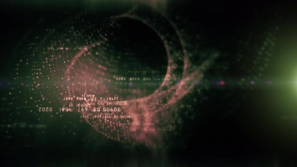 Futuristic Metaverse Matrix Simulation Background 02 alt