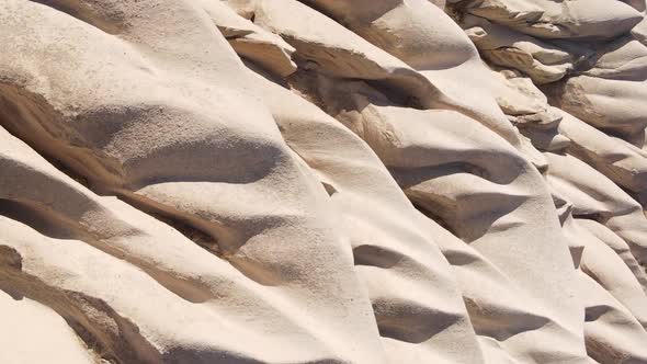 Vertical Video Cappadocia Landscape Aerial View alt