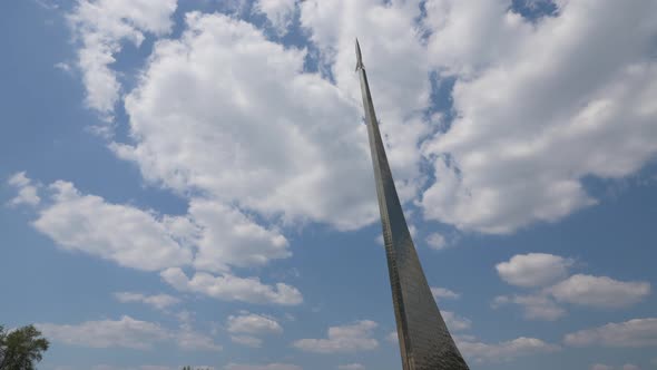 Monument to the Conquerors of Space on the Territory of VDNKh