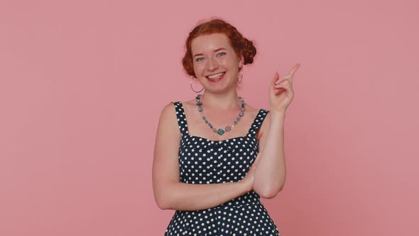 Inspired Young Woman Having Good Idea Plan Startup Showing Inspiration Motivation Eureka Gesture alt