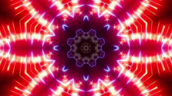 Powerful Blinking Red and Blue Light Kaleidoscope 4K 03 alt