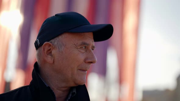 Portrait of an Elderly Man in a Cap alt