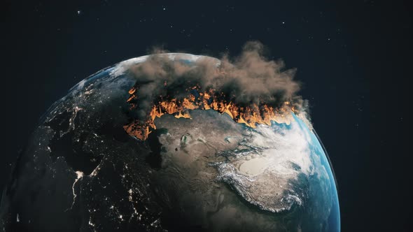 The Collapse Of The Russian Federation. Planet Earth Is On Fire alt