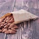 Top View of Almond Nuts in a Packet - VideoHive Item for Sale