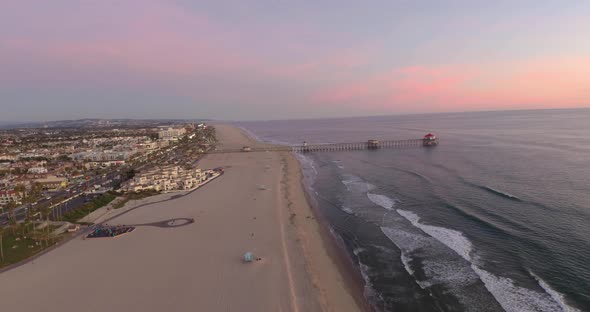 High Above The Pier Gliding