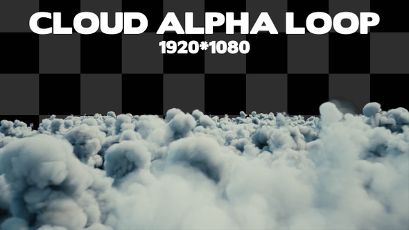 Cloud AlphaChannel Loop