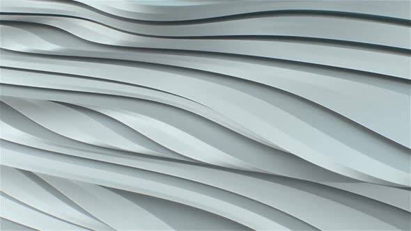 White Wave Background