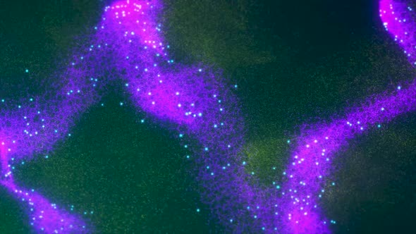 Spectacular view of a glowing cosmic in space consisting of planets alt