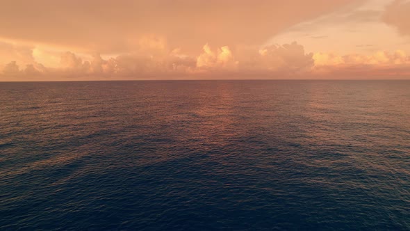 Sunset On The Ocean