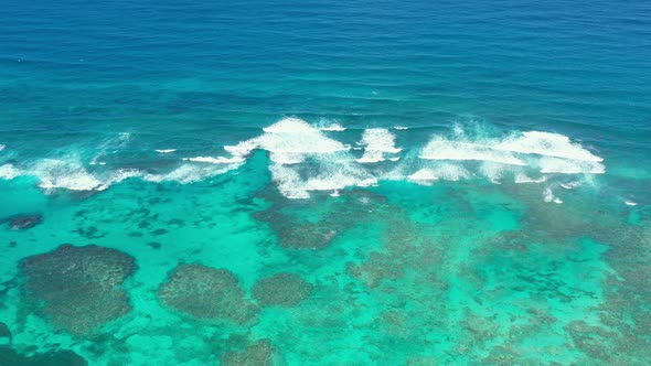 Atlantic Ocean with Reef and Turquoise Water Tropical Destinations alt