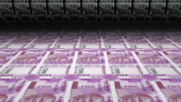 Indian Rupee Money Printing 