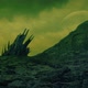 Alien Vessel In Green Planet Landscape - VideoHive Item for Sale