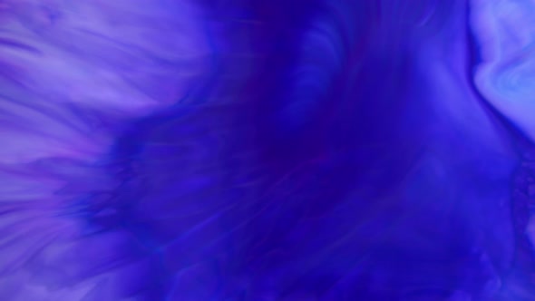 Ink in Water, Violet Ink Reacting in Water Creating Abstract Background alt