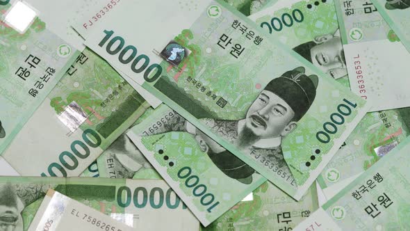 Korea Money Many by byungchan | VideoHive