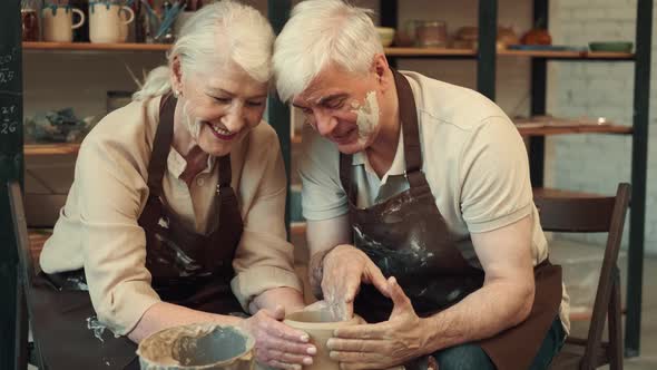 A Man and a Woman in Love Make a Sculpture and Rejoice alt