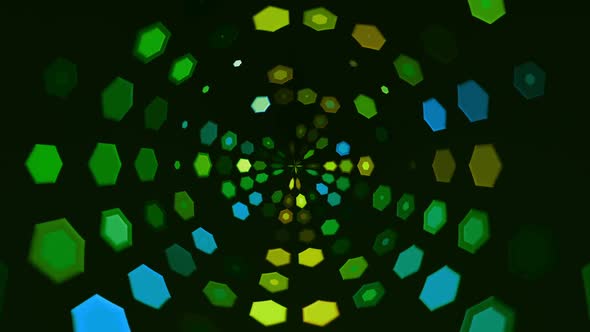 Hexagon Grid Lights 05