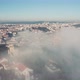 Aerial view; touristic capital of Portuguese; sunrise time in Lisbon - VideoHive Item for Sale