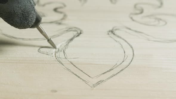 Rotary Burrs and rasps for Woodworking and Wood Carving precision bit close up alt