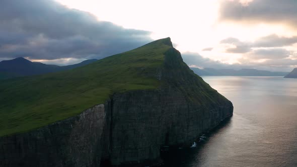 Sunrise At Sorvagsvatn Or Leitisvatn Lake At Sunrise By Antonpetrus