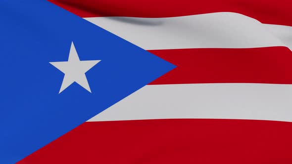 Flag Puerto Rico Patriotism National Freedom Seamless Loop alt