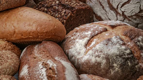 Freshly Baked Natural Bread is on the Kitchen Table alt