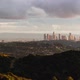 Los Angeles Seen from the Mountains During a Storm - VideoHive Item for Sale