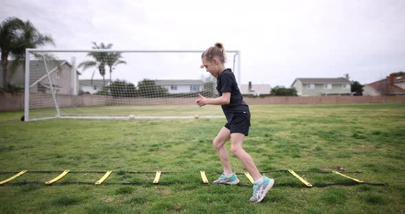 Ickey Shuffle Footwork Drill