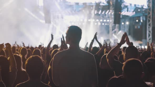 Rock Concert Crowd 01, Stock Footage | VideoHive