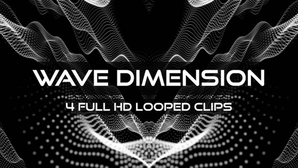 Wave Dimension VJ Loop