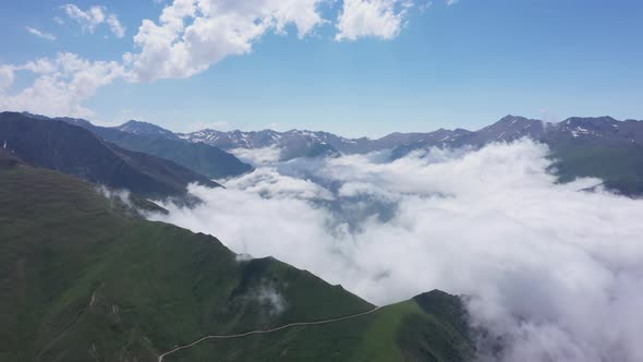 Flying Over the Mountains