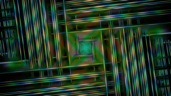 3D Kaleidoscope Abstract Background of Trippy Art Psychedelic Trance with Visuals Energy Futuristic alt