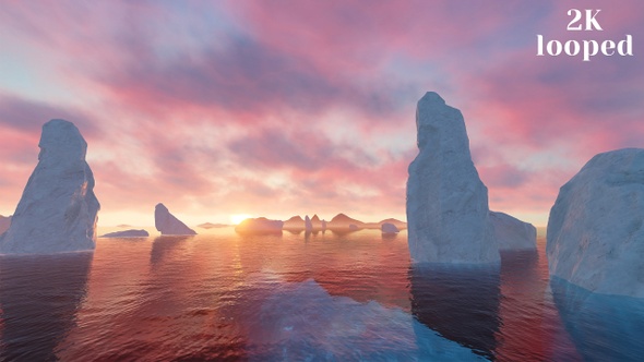 Glacier in Antarctica