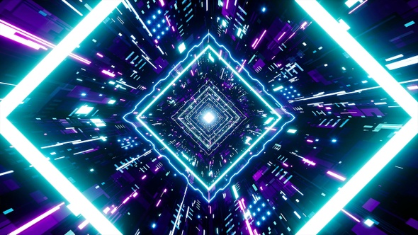 Purple Energy Burst Portal 4K 01 by shnfilm | VideoHive