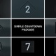 Simple Countdown Package - VideoHive Item for Sale