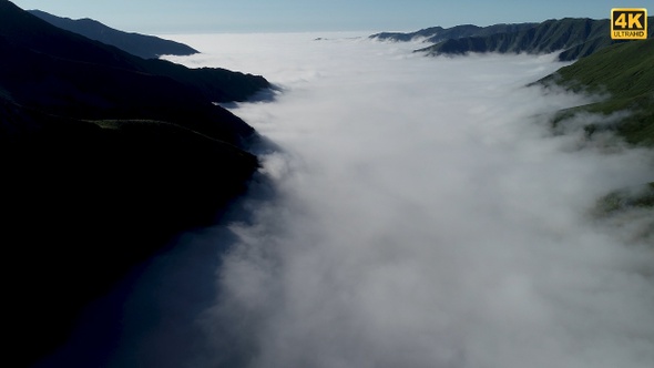 Fog Cloud and Valley